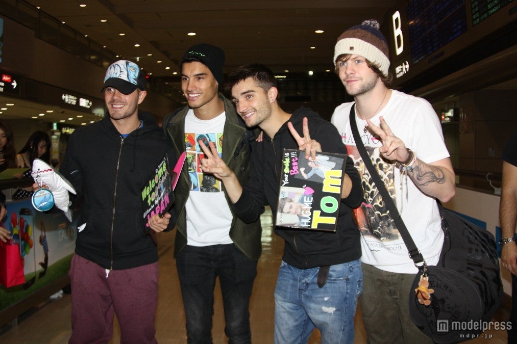 <速報>UK発野獣系ポップグループ、ザ・ウォンテッドが成田到着