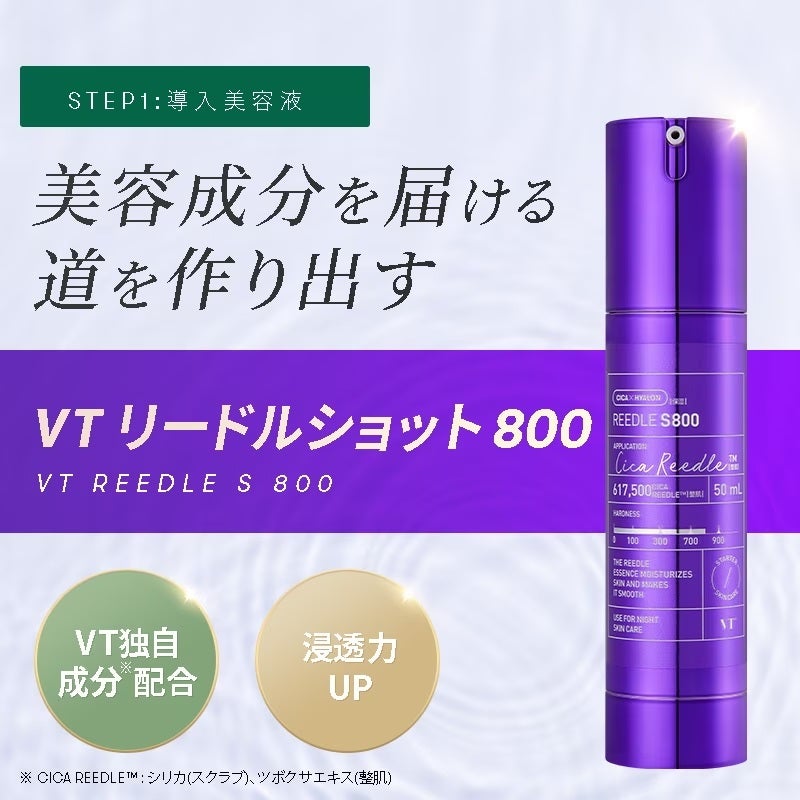 話題のリードルショットの最高配合※「VTリードルショット800」が気に