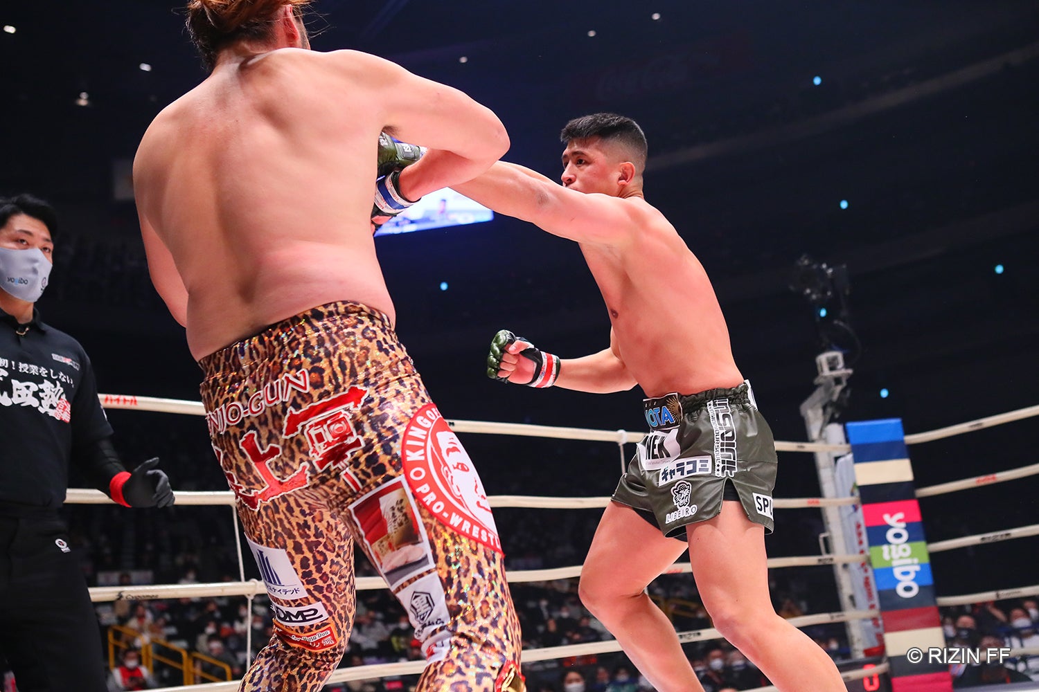 シバターVSHIROYA（C）RIZIN FF