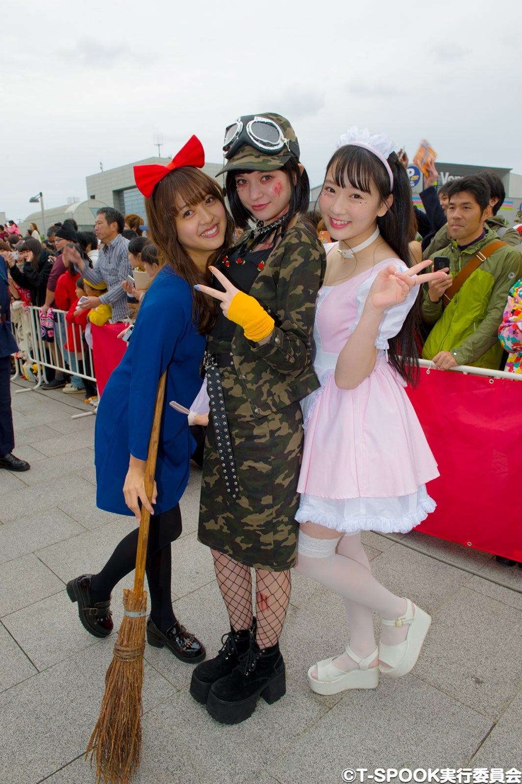 松元絵里花、瑛茉ジャスミン、越智ゆらの （C）T-SPOOK実行委員会