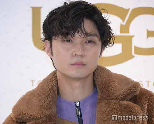 磯村勇斗“攻めコート”で視線集める この夏は「全部洗い流したい」<UGG(R)TOKYO FLAGSHIP STORE>