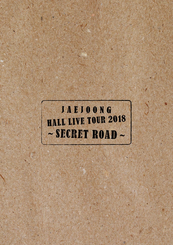 「ジェジュンHall Live Tour 2018~SECRET ROAD~」FC盤TYPE-A (提供写真)