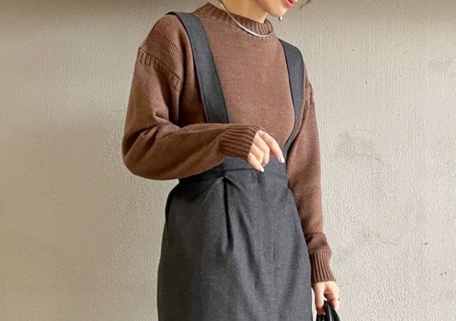 メンズニットどう着るのが正解 大人女子におすすめ ユニクロユー ニット コーデ モデルプレス