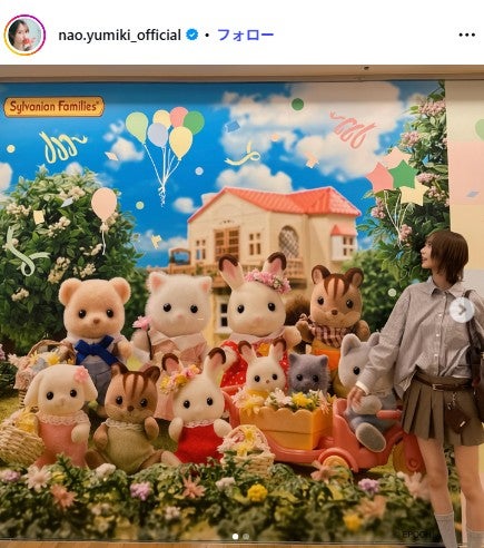 弓木奈於Instagramより