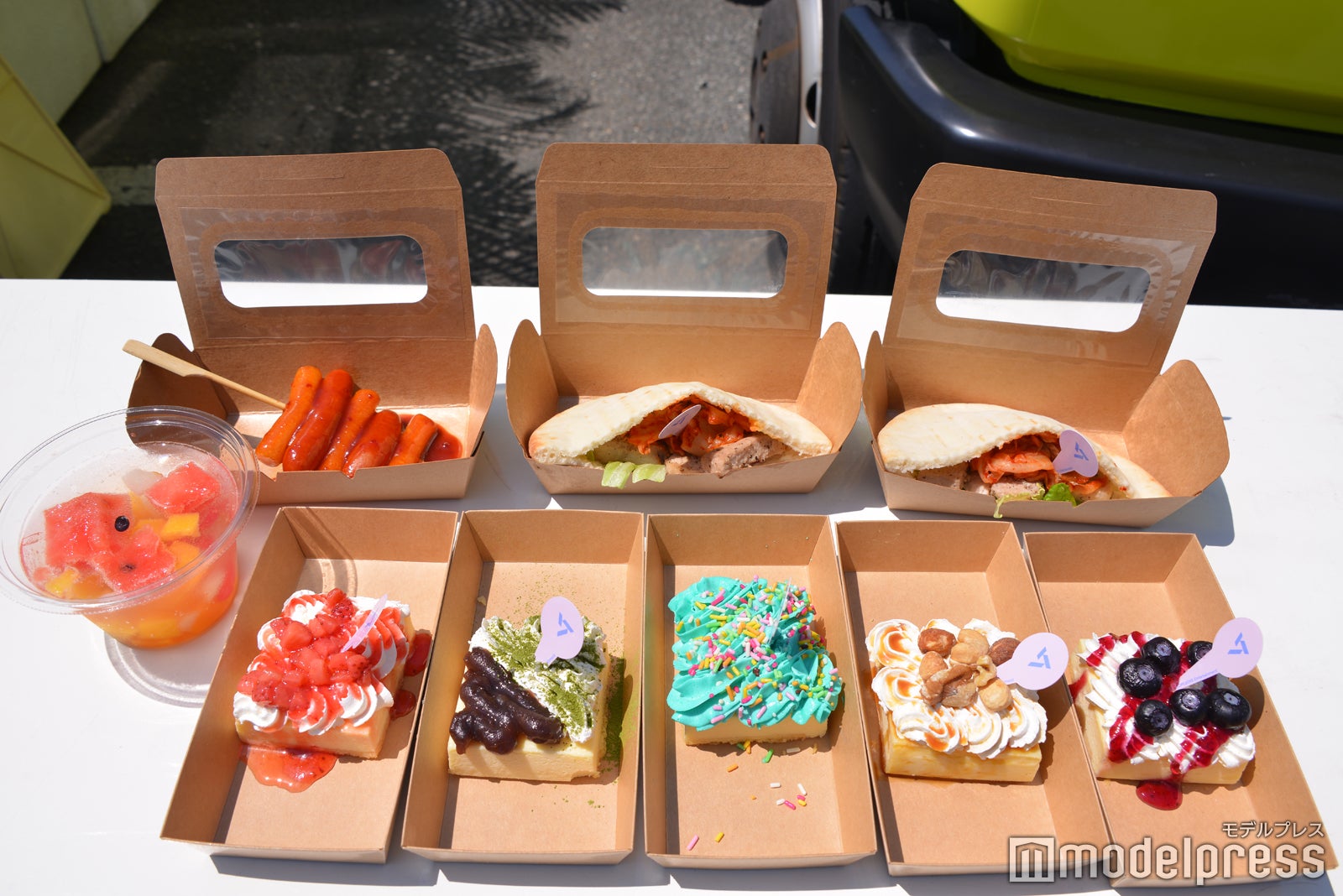 「お台場冒険王2023 SUMMER SPLASH！」SEVENTEENコラボメニュー（C）モデルプレス