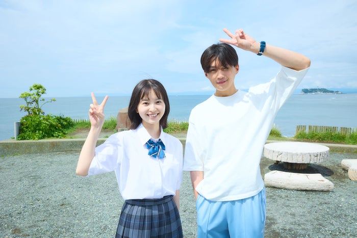 飯沼愛＆FANTASTICS八木勇征「南くんが恋人」湘南の海でクランクイン「今日が初日という感じがしない」
