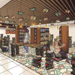 「ジャンプ図書館」六本木ヒルズで開催 創刊から現在までの少年ジャンプが読み放題/画像提供:週刊少年ジャンプ展PR事務局