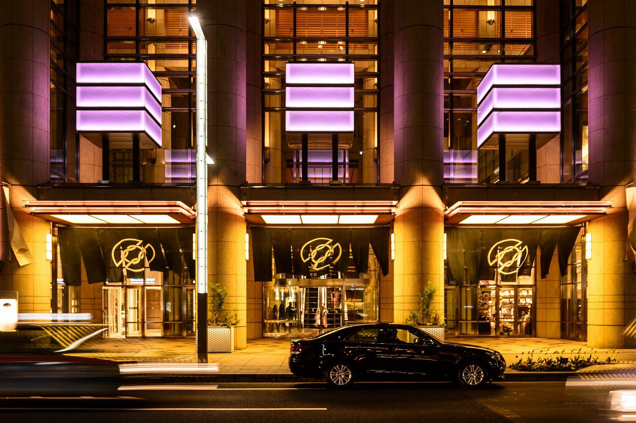 夜は一層幻想的に／画像提供：日本橋桜フェスティバル実行委員会