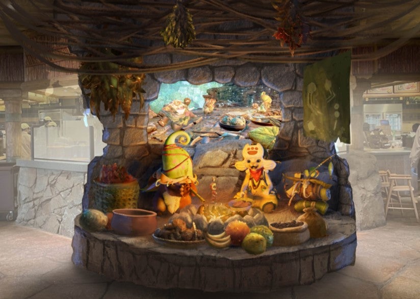 モンスターハンターワイルズ ～モリバーの宴～／画像提供：ユニバーサル・スタジオ・ジャパン