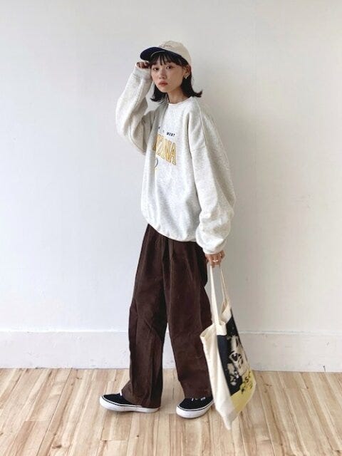 スウェット コーデ 秋 スウェット コーデ 秋