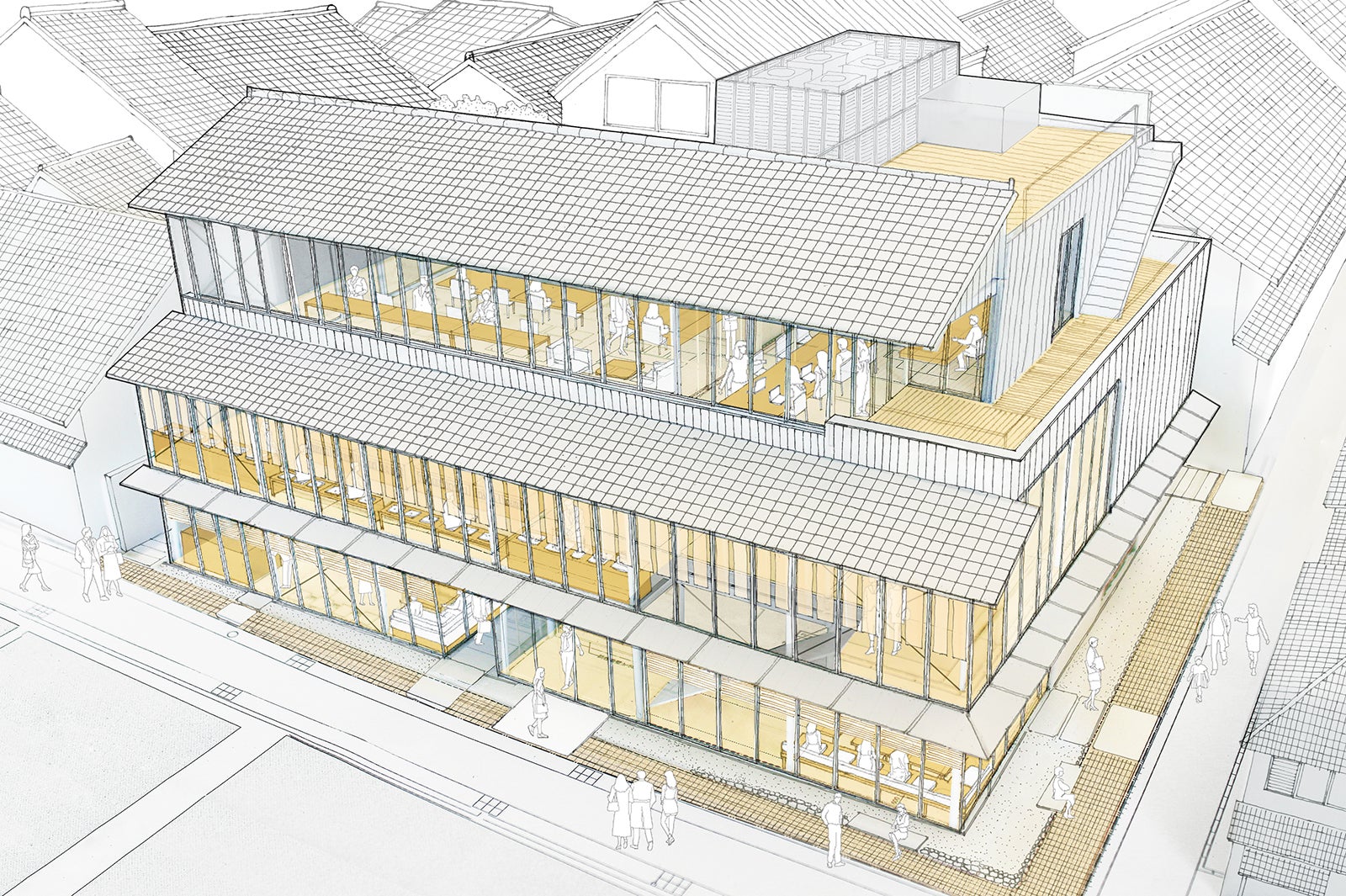 「中川政七商店」奈良に初の複合商業施設、ミシュランシェフの飲食店やコーヒー屋