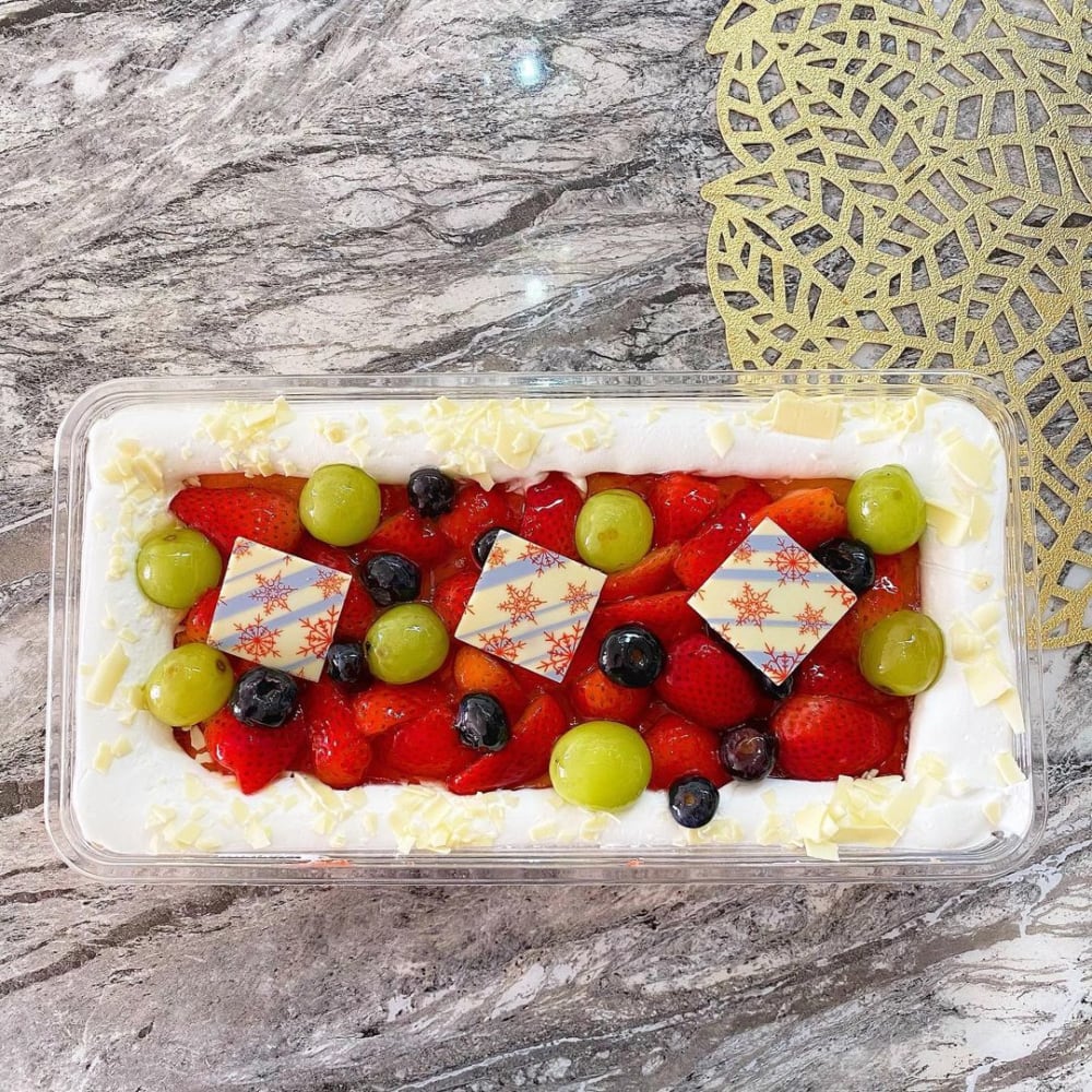 コストコのホリデーフルーツフロマージュの写真