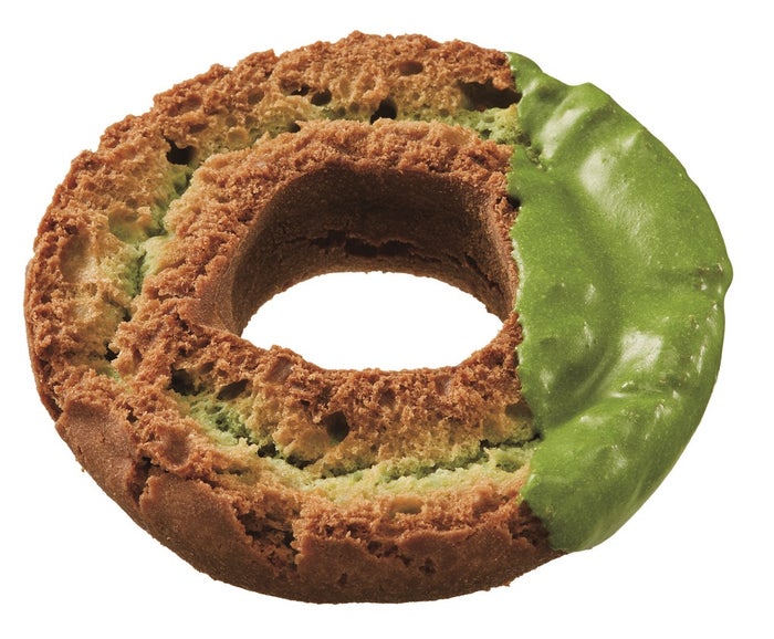 オールドファッションダブル宇治抹茶（172円） ／画像提供：ダスキン