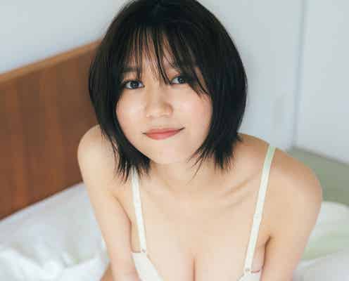 川道さら、豊満バスト&癒やし笑顔で魅了「ヤンジャン」初登場