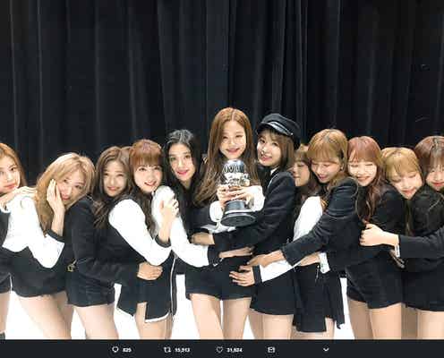 宮脇咲良らIZ*ONE、韓国で1位に ガールグループの歴代記録塗り替える