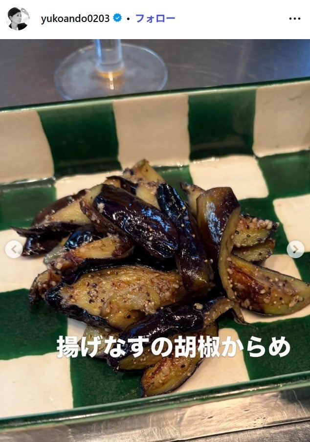 安藤優子Instagramより