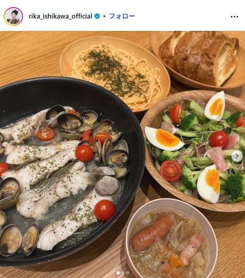 石川梨華Instagramより