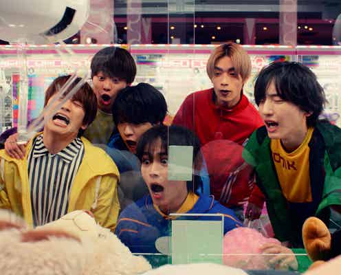 なにわ男子、撮影忘れ“素”の表情 新CMで意外なセンス発揮「お仕事なのか遊んでいるのか…」