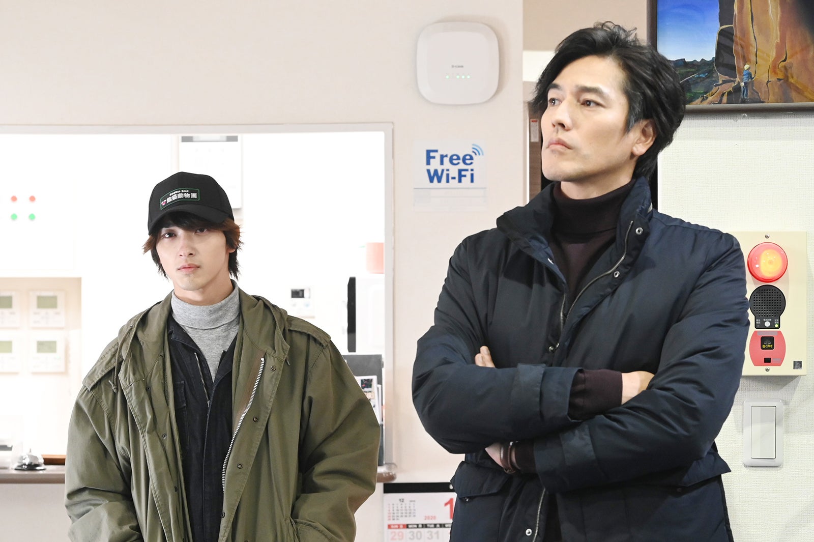 横浜流星、要潤 （C）日本テレビ