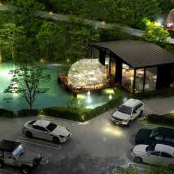 グランピングヒルズ アウラテラス茨城/画像提供:マリントピアリゾート