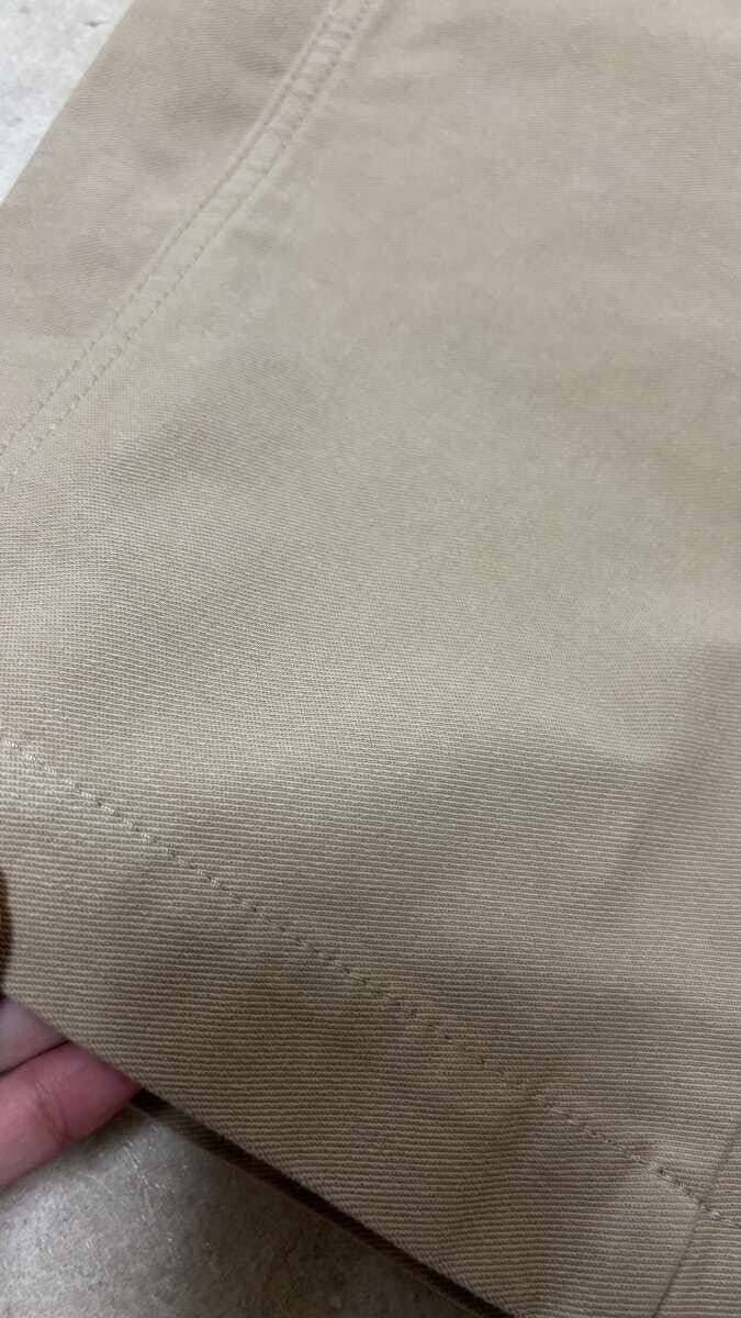 ユニクロジャージーバレルレッグパンツ ユニクロジャージーバレルレッグパンツの生地感