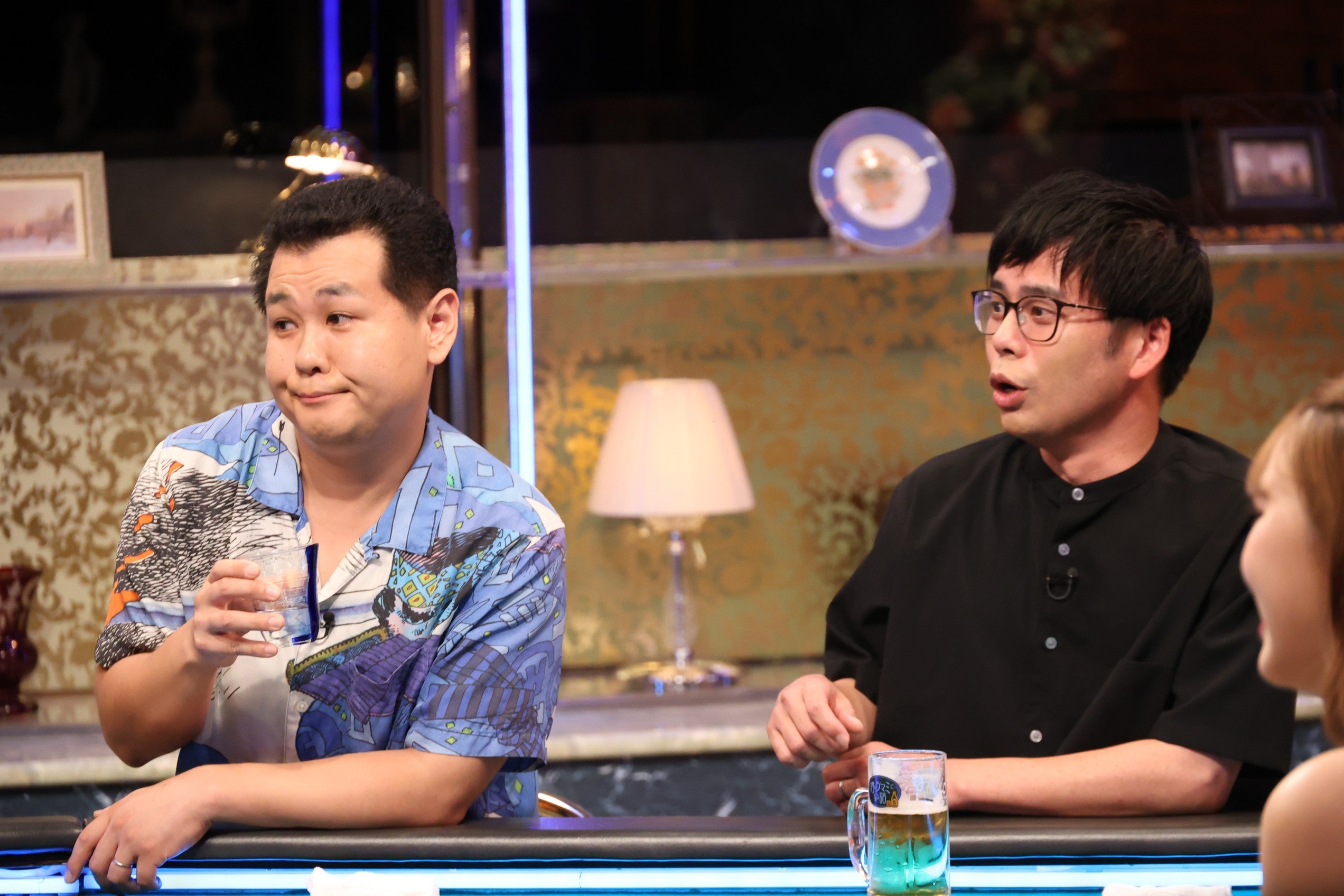 パンチ浜崎、ノーパンチ松尾（C）フジテレビ