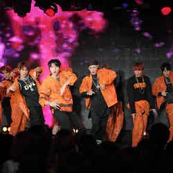 NCT 127（左から）ウィンウィン、テイル、ジェヒョン、ジョニー、テヨン、ヘチャン、ドヨン（提供写真）