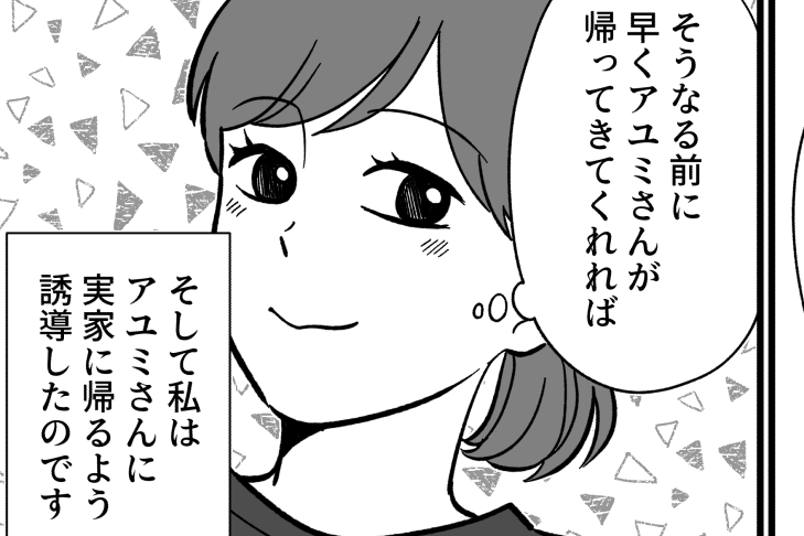 ＜介護拒否なら金返せ！＞マザコン旦那を完全制圧！義妹を呼び戻す作戦【第5話まんが：兄嫁の気持ち】