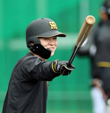 阪神・中野が全体練習に復帰「出遅れた感はあるので、追い込みながらやりたい」 体調不良で別メニュー調整