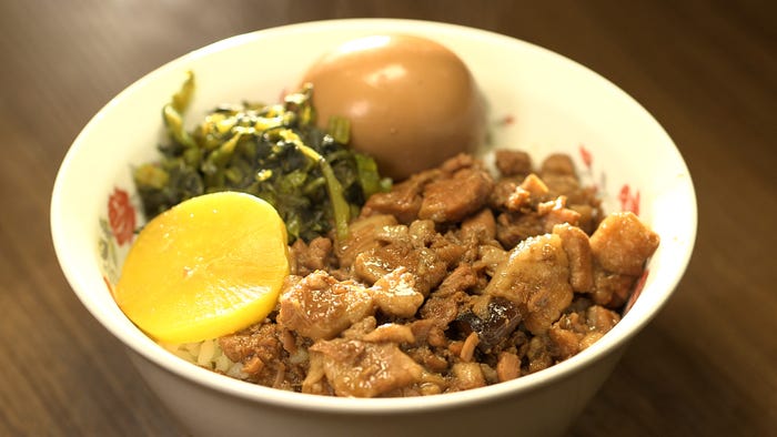 「帆帆魯肉飯(ファンファン・ルーローハン)」/16日放送「セブンルール」より(画像提供:関西テレビ)