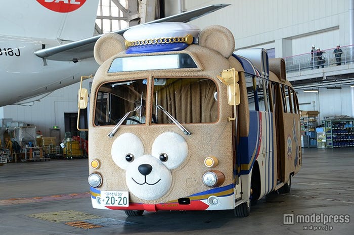 10周年仕様のダッフィーバス