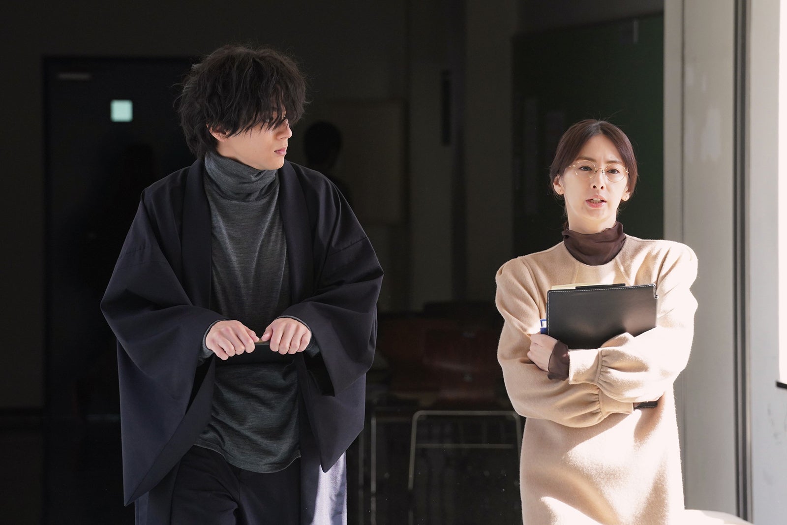 山田裕貴、北川景子 「女神の教室～リーガル青春白書～」第5話より（C）フジテレビ