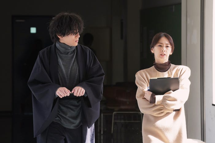 山田裕貴、北川景子 「女神の教室~リーガル青春白書~」第5話より(C)フジテレビ