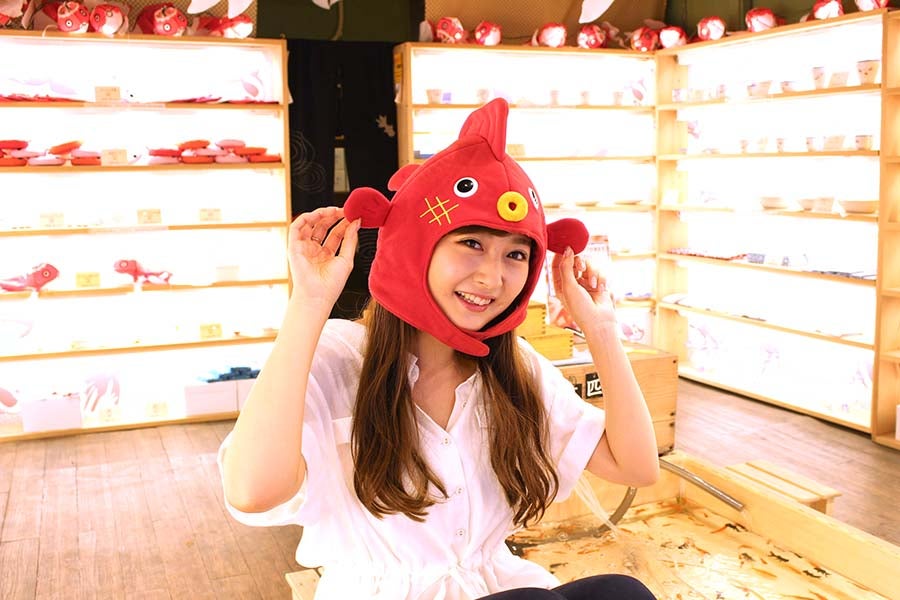 浅草きんぎょ かぶりもの