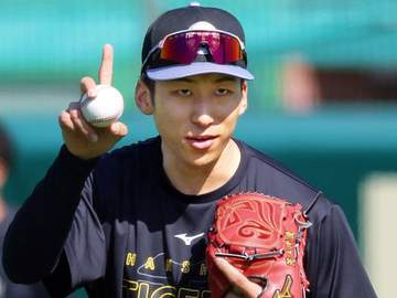 阪神 初勝利の茨木は初安打を目指す 奥川のスライダーには「すごかった」と興奮 一夜明けて友達や両親から数え切れないお祝いのメッセージも