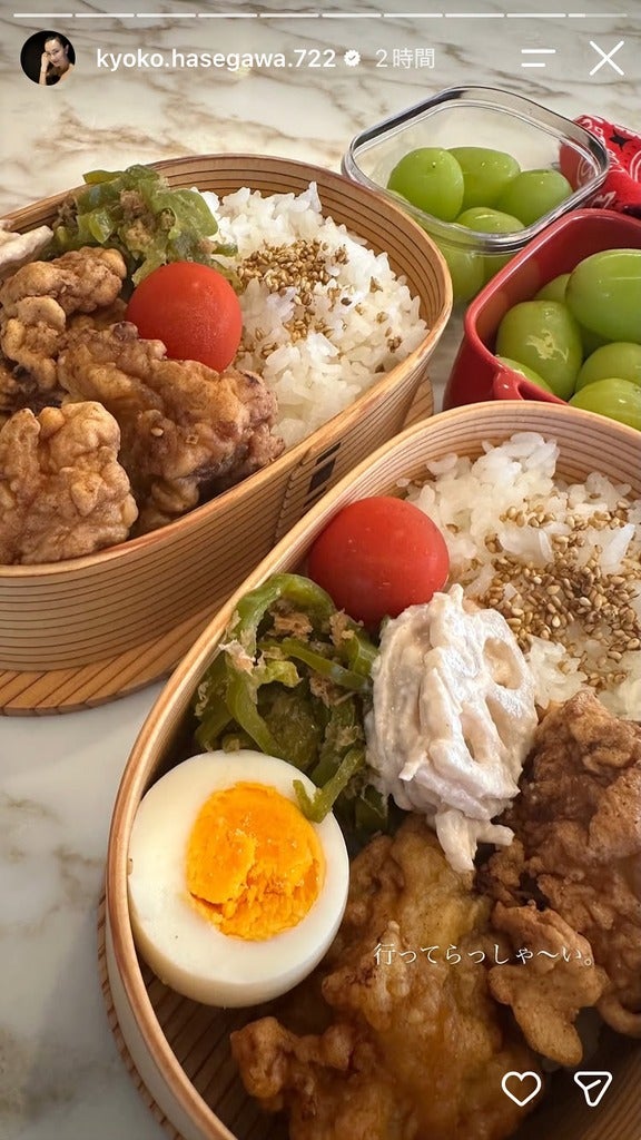 長谷川京子Instagramストーリーズより