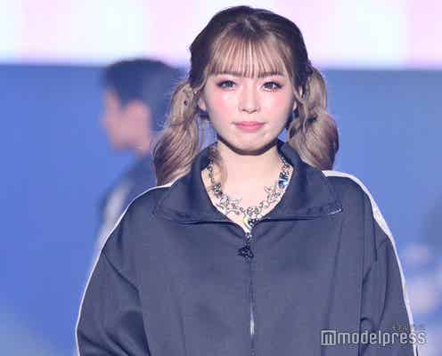 ゆいちゃみ、ミニスカ&ハイソックスで美脚輝く ツインテールヘアが可愛い【TGCしずおか2025】