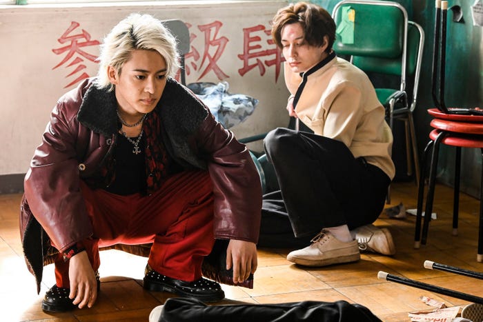 三山凌輝(C)2022「HiGH&LOW THE WORST X」製作委員会(C)高橋ヒロシ(秋田書店)HI-AX