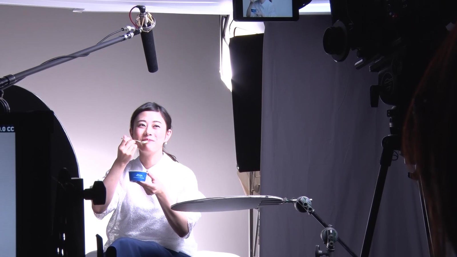 高畑充希／新CM「新鮮アイス」篇メイキングより