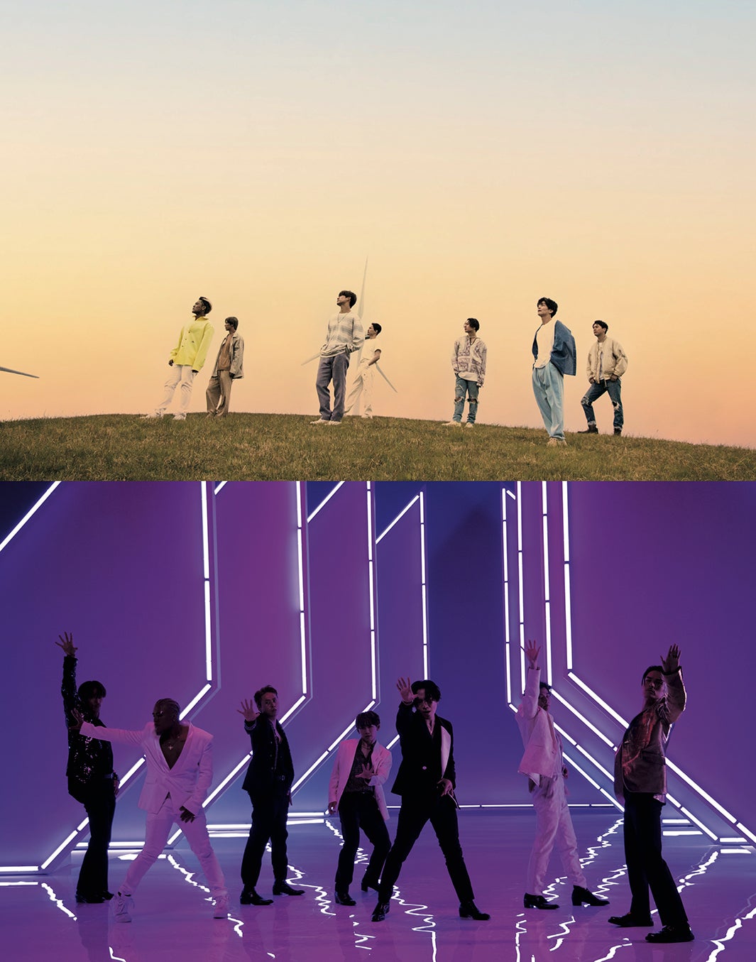 三代目 J SOUL BROTHERS from EXILE TRIBE／「月刊EXILE」8月号より（画像提供：LDH）