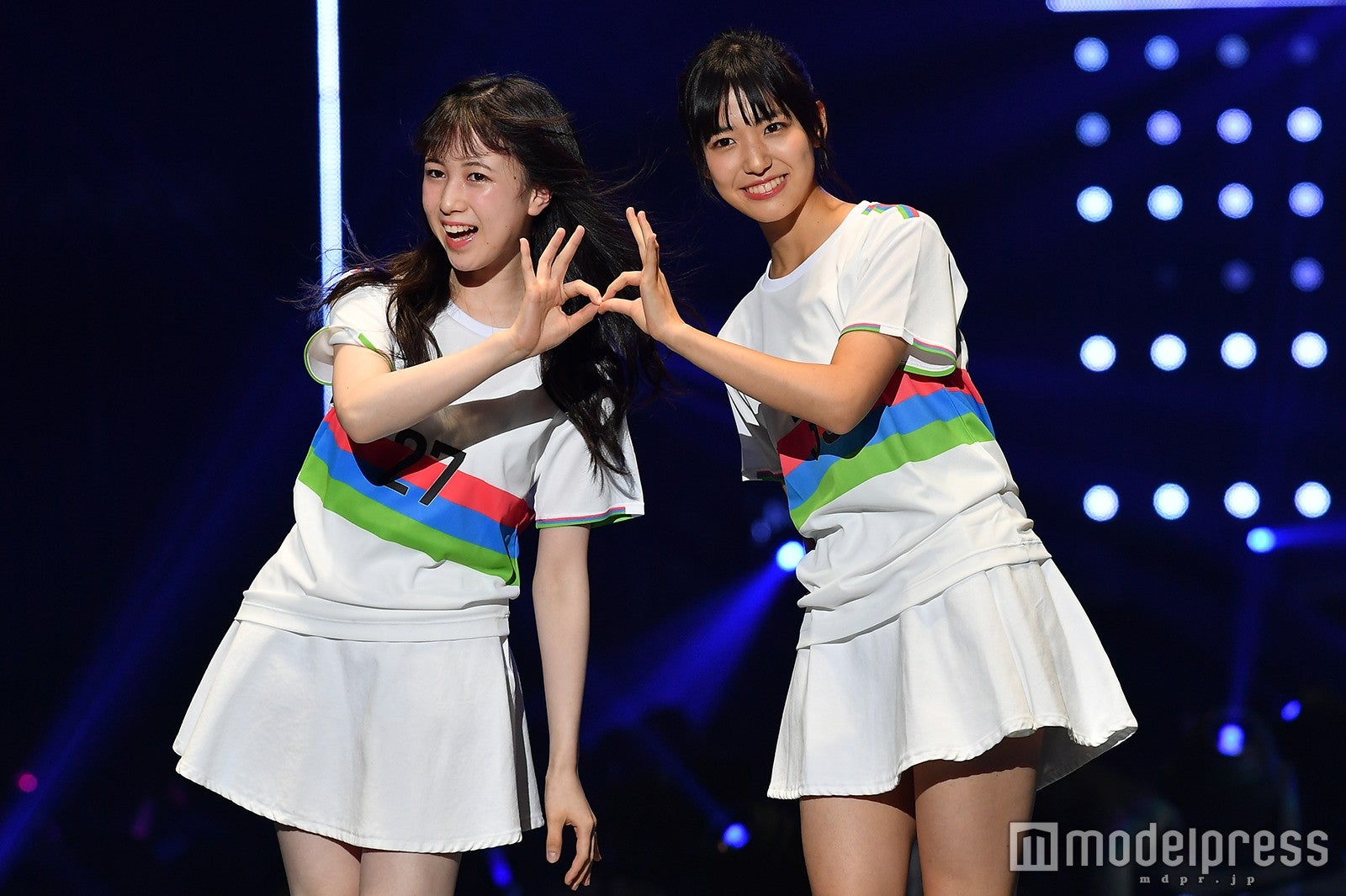 チーム8永野芹佳、下尾みう （C）モデルプレス