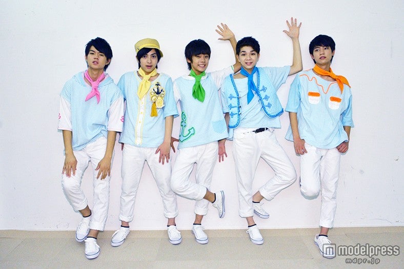 M!LK／左より：佐野勇斗、吉田仁人、山崎悠稀、塩崎太智、板垣瑞生