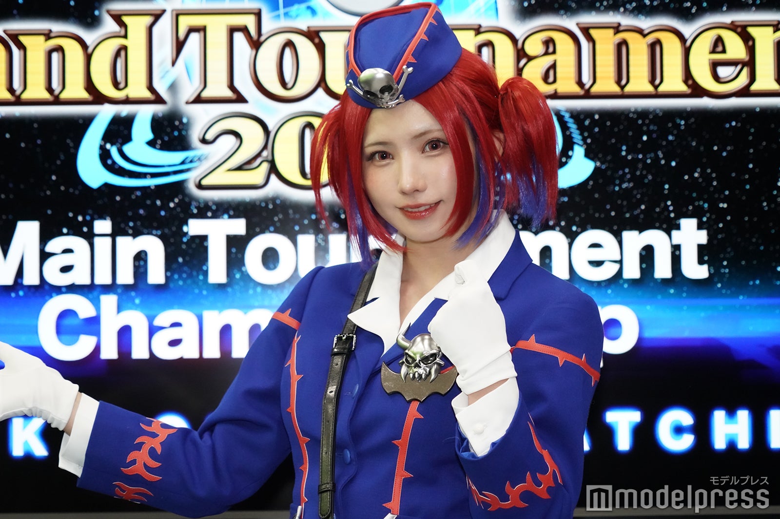 えなこ「遊戯王」“デスガイド”コスプレで魅了　世界中のプレイヤーにエール