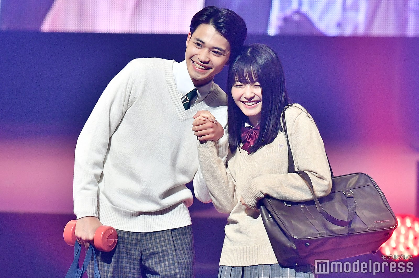 中田圭祐＆久間田琳加（C）モデルプレス