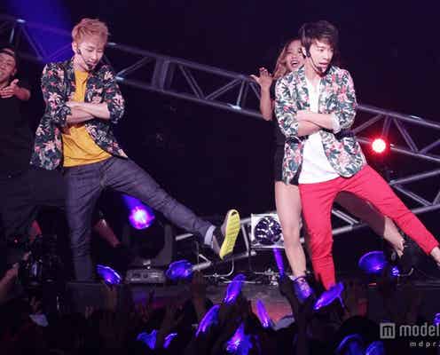 濃厚“キス音”連発でファン絶叫!SUPER JUNIORドンヘ&ウニョクに完全ノックアウト<ライブレポート>