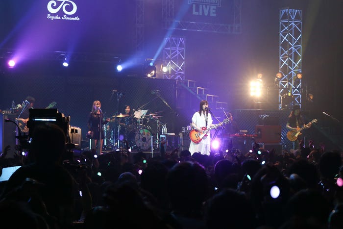 山本彩(提供写真) (c) AbemaTV 1st ANNIVERSARY LIVE 撮影:佐藤友昭