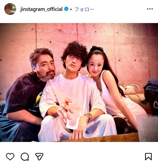 赤西仁Instagramより