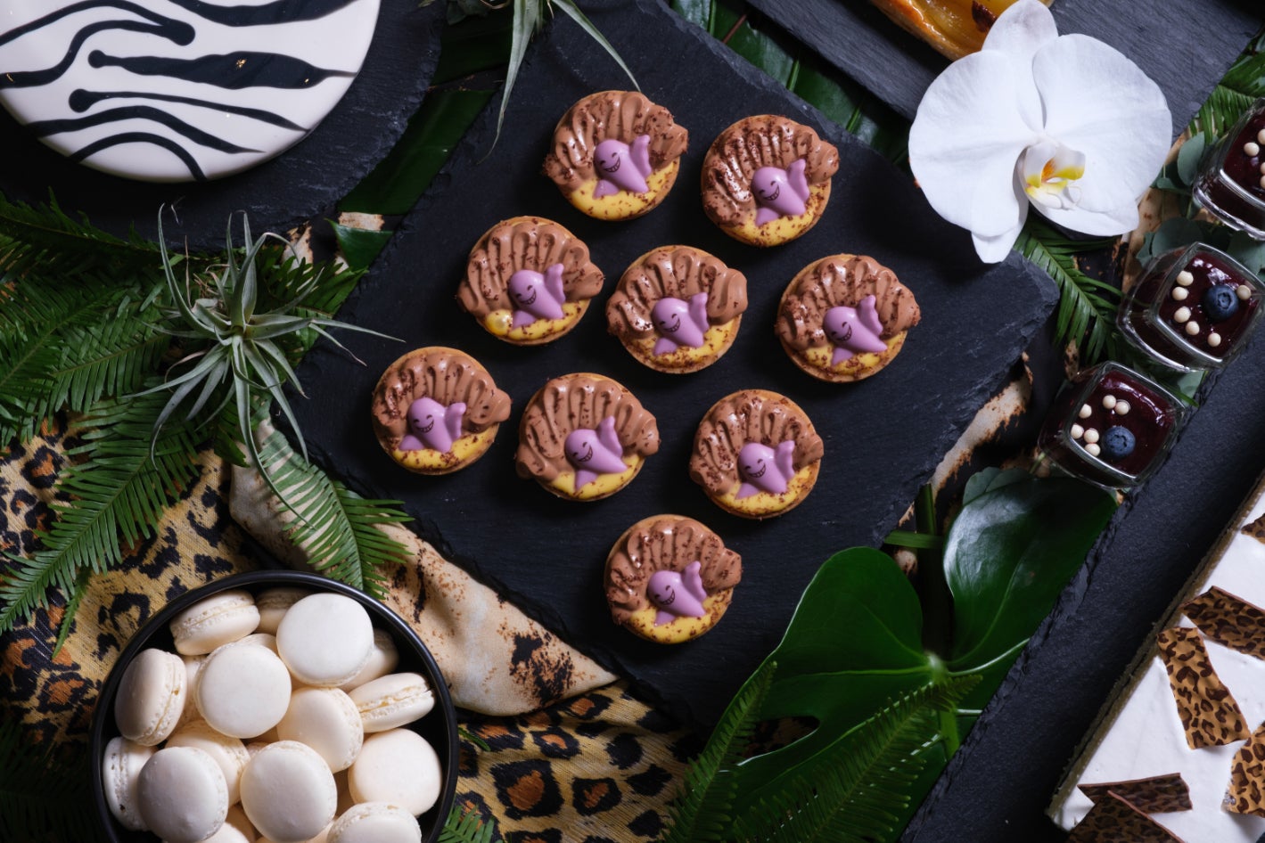 「レオパード・サファリ」オータムスイーツビュッフェ／画像提供：コンラッド大阪