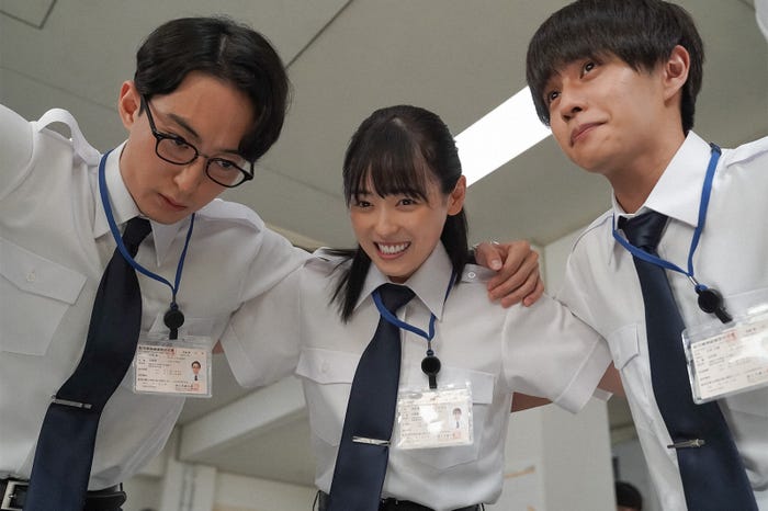 濱正悟、福原遥、醍醐虎汰朗/「舞いあがれ!」第46話(C)NHK