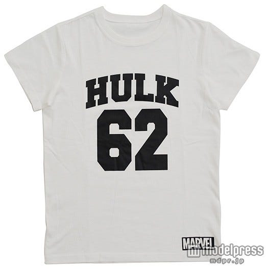 ハルク、ロゴTシャツ(白)(税抜き¥1500)(C)Marvel2015